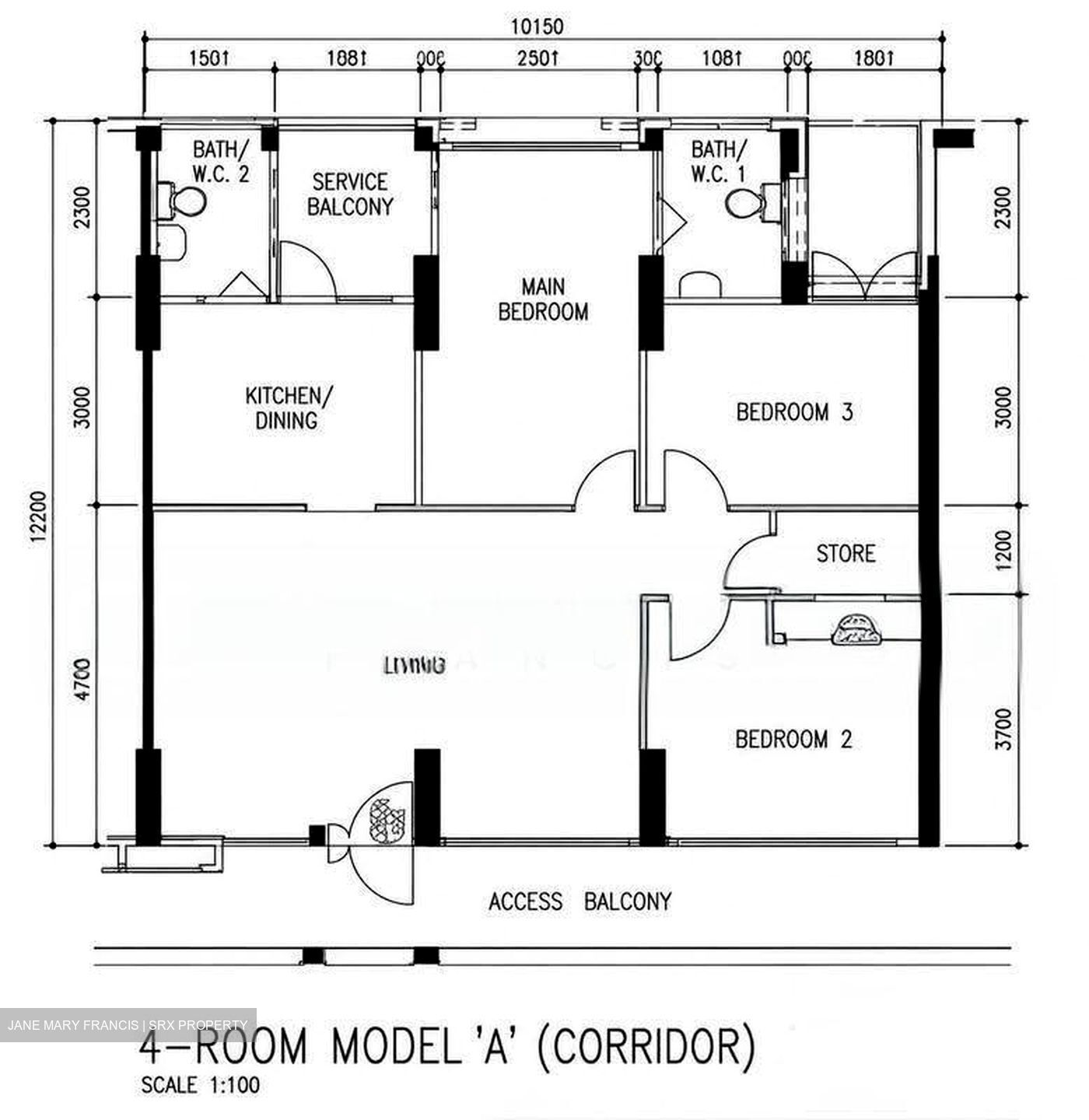 Blk 444 Choa Chu Kang Avenue 4 (Choa Chu Kang), HDB 4 Rooms #638445231